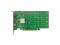 Bild 0 Highpoint RAID-Controller SSD7505 PCI-x4v4 M.2, PCI-Ex16v4