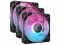 Bild 0 Corsair PC-Lüfter iCUE LINK RX120 RGB Schwarz, 3er Starter-Kit
