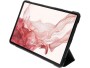 4smarts Folio Endurance Galaxy Tab S8+ Schwarz/Transparent