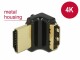 DeLock Adapter High Speed Ethernet 4K 90°t