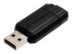 Immagine 3 Verbatim PinStripe USB Drive - Chiavetta USB - 8 GB - USB 2.0 - nero