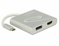 DeLock USB-C - HDMI&Displayport Adapter, 4K