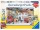 Ravensburger Puzzle Bei der Feuerwehr, Motiv: Alltägliches