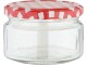 Axentia Einmachglas Karo 250 ml, 6 Stück, Produkttyp: Einmachglas