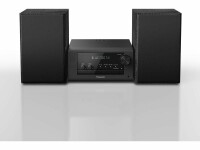 Panasonic Micro-HiFi Anlage PM704 Schwarz, Radio Tuner: FM, DAB+