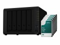 Synology NAS DiskStation DS1522+ 5-bay Synology Plus HDD 30