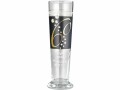 Wate Bierglas 60 Jahre 300 ml. Anthrazit / Gold, Material