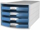 HAN Schubladenbox Impuls transparentblau, Anzahl Schubladen