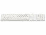 LMP Tastatur KB-1243 Weiss, DE-Layout mit Ziffernblock