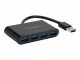 Bild 6 Kensington USB-Hub USB 3.0 4 Port, Stromversorgung: USB, Anzahl