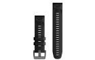 GARMIN Armband Fenix 7 22 mm QuickFit, Farbe: Schwarz