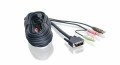 IOGEAR DVI KVM cable dual link 3 m