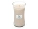 Woodwick Duftkerze Vanilla & Sea Salt Medium Jar, Eigenschaften