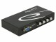 DeLock VGA-Switchbox 4 Port ohne Audio, Bedienungsart: Tasten