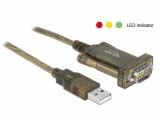 DeLock Serial-Adapter 64073 USB-A - RS-232, Datenanschluss