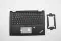 Lenovo Cover Upper w/ Keyboard Black WL German