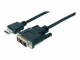 Digitus ASSMANN - Adapter cable - DVI-D male to HDMI