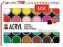 Marabu Acrylfarbe Basic Set 24 x 18 ml, Art