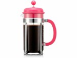 Bodum Kaffeebereiter Caffettiera 1 l, Rosa, Materialtyp