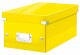 LEITZ     Click&Store WOW DVD-Ablagebox - 60420016  gelb          20.6x14.7x35.2cm