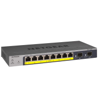 NETGEAR® GS110TP Managed Switch 10-Port Gigabit Ethernet LAN PoE Switch Smart