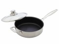 Swiss Diamond Sauteuse XD Nonstick Clad mit Deckel 24 cm