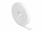 DeLock Klettband 5m x 13mm Weiss, Breite