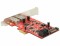 Bild 8 DeLock Host Bus Adapter Controller PCI-Ex1- 2x SATA3, 2x