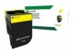 Lexmark Toner 802 Yellow, Druckleistung Seiten: 2000 ×, Toner/Tinte