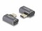 Bild 3 DeLock USB-Adapter gewinkelt USB-C Stecker - USB-C Buchse, USB