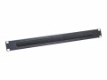 LogiLink - Kabel - Schwarz, RAL 9005 - 1U - 48.3 cm (19"