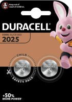 DURACELL  Knopfbatterie Specialty DL2025 B2 CR2025, 3V 2 Stück