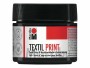 Marabu Textilfarbe Texil Print 100 ml Schwarz, Art: Textilfarbe