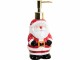 diaqua® Seifenspender Santa Claus 420 ml, Rot/Schwarz/Weiss