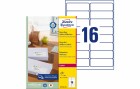 Avery Zweckform Adressetiketten 99.1 x 33.9 mm, 100 Blatt, Klebehaftung