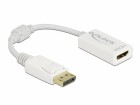 DeLock Adapter Passiv DisplayPort - HDMI, Kabeltyp: Adapter