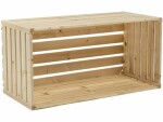 Holz Zollhaus Holzharasse A 70 x 35 cm schweizer Holz