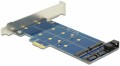 DeLock 2x M.2 NGFF SATA basierend: PCI-Express-x1