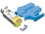 Wirewin Stecker RJ45 Hirose TM31 50 Stück, Blau, Kabelschirmung