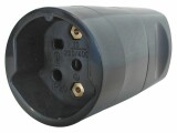 Steffen Montagekupplung TPE T15, Detailfarbe: Schwarz
