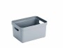 Sigma Home Aufbewahrungsbox 5 l Blau/Grau, Breite: 17.5 cm, Höhe