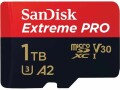 SanDisk microSDXC-Karte Extreme PRO 1000 GB, Speicherkartentyp
