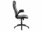 Bild 1 Racing Chairs Gaming-Stuhl CL-RC-BW-2 Schwarz/Weiss, Lenkradhalterung