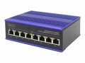 Digitus Industrieller 8-Port Fast Ethernet PoE Switch