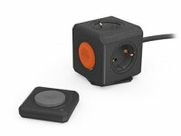 POWERCUBE Socket extended 66.1642SZ Remote black, Kein