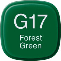 COPIC Marker Classic 2007523 G17 - Forest Green, Kein