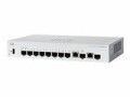 Cisco SFP Switch CBS350-8S-E-2G 10 Port, SFP Anschlüsse: 8