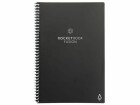 Rocketbook Notizbuch Fusion Smart A5, Liniert, Schwarz, Produkttyp