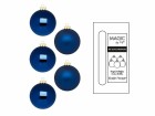 INGES CHRISTMAS DECOR Weihnachtskugel Midnight Blue Ø 4 cm 36 Stück