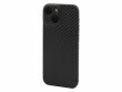 Nevox Back Cover Carbon Series iPhone 15 Schwarz, Fallsicher